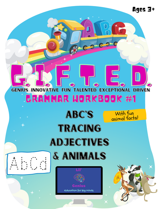 G.I.F.T.E.D Grammar Workbook #1